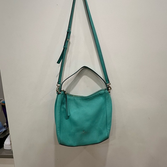 Kate Spade Aqua Shoulder Bag Hobo crossbody - Picture 2 of 16